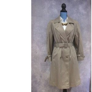 Worthington Petites Insulated Trench Coat Size 12P